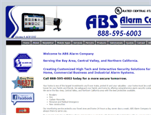 Tablet Screenshot of absalarmco.com
